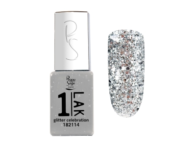 Peggy Sage 1-LAK Ημιμόνιμο Βερνίκι Νυχιών Glitter Celebration 5ml