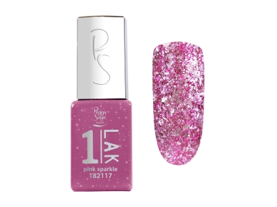 Peggy Sage 1-LAK Ημιμόνιμο Pink Sparkle 5ml