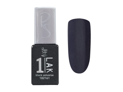 Peggy Sage 1-LAK Ημιμόνιμο Βερνίκι Νυχιών Black Universe 5ml