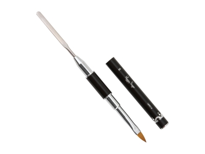 Peggy Sage Gel Sculpt Cat's Tongue Πινέλο Με Σπάτουλα