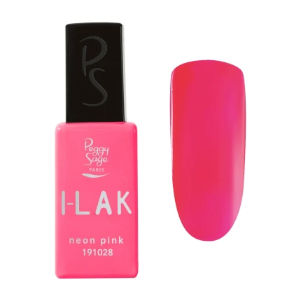 Peggy Sage I-LAK Ημιμόνιμο Βερνίκι Νυχιών Neon Pink 11ml