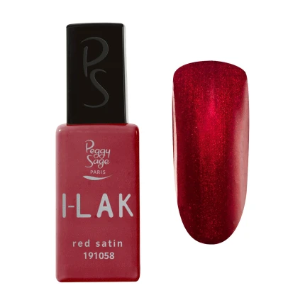 Peggy Sage I-LAK Ημιμόνιμο Βερνίκι Νυχιών Red Satin 11ml