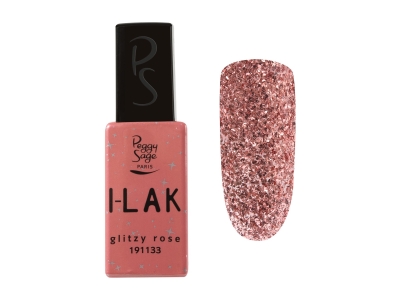 Peggy Sage I-LAK Ημιμόνιμο Βερνίκι Νυχιών Glitzy Rose 11ml