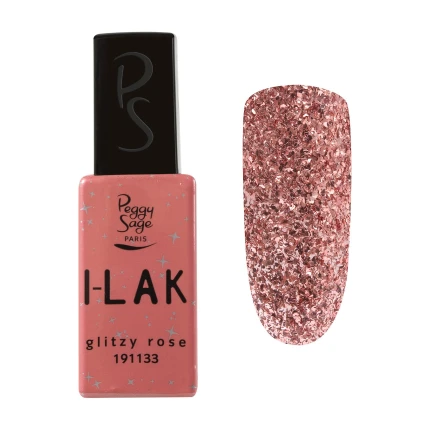 Peggy Sage I-LAK Ημιμόνιμο Βερνίκι Νυχιών Glitzy Rose 11ml