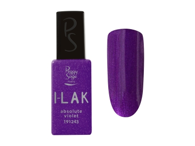 Peggy Sage I-LAK Ημιμόνιμο Βερνίκι Νυχιών Absolute Violet 11ml