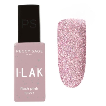 Peggy Sage I-LAK Ημιμόνιμο Βερνίκι Νυχιών Flash Pink 11ml