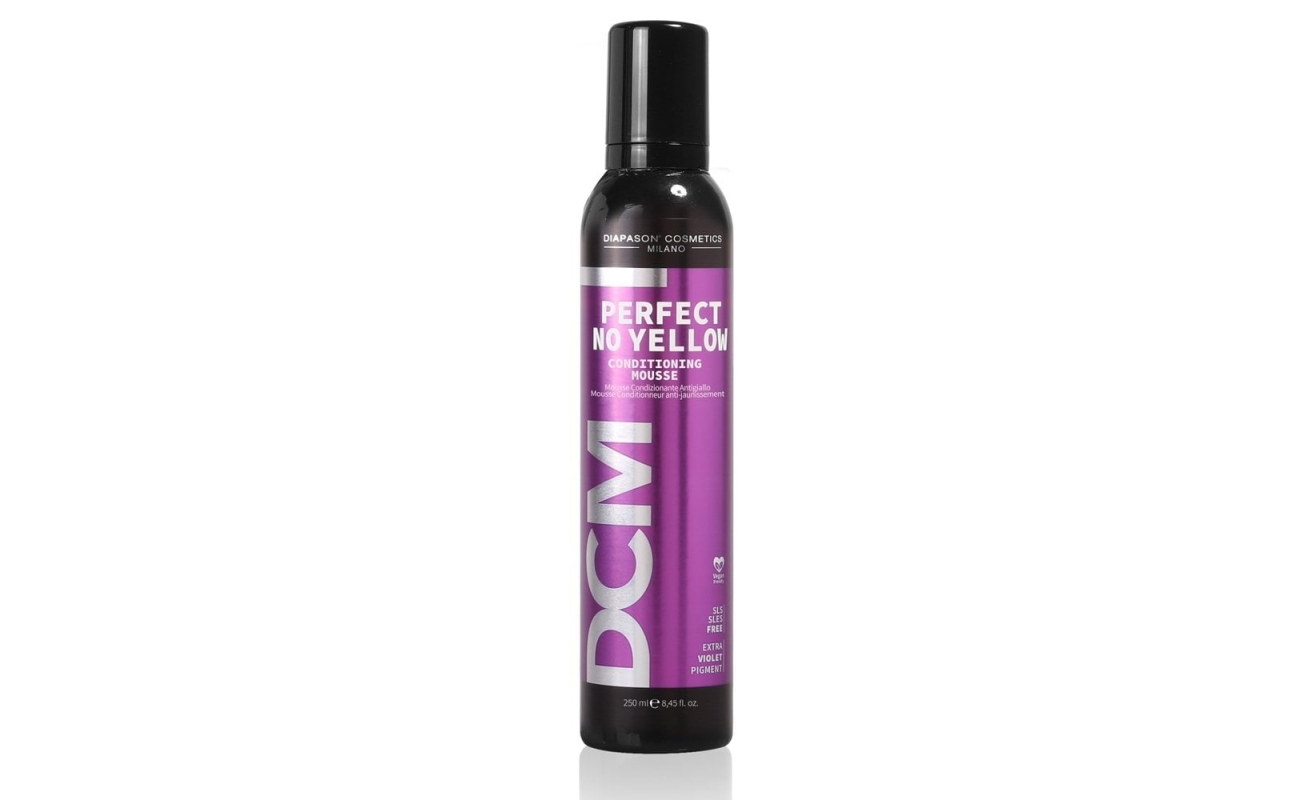 DCM Perfect No Yellow Conditioning Mousse Κατά Του Κιτρινίσματος 250ml