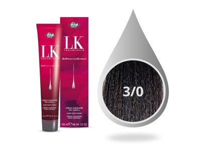 Lisap Milano OPC Βαφή Μαλλιών 3/0 Καστανό Σκούρο 100ml