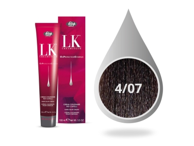 Lisap Milano OPC Βαφή Μαλλιών 4/07 Καστανό Τροπικό 100ml