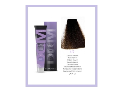 DCM Ammonia Free Βαφή Μαλλιών Natural 4/0 Καστανό Φυσικό 100ml