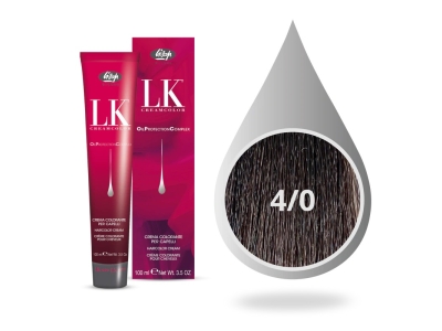 Lisap Milano OPC Βαφή Μαλλιών 4/0 Καστανό 100ml