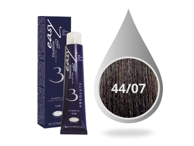 Lisap Milano Βαφή Μαλλιών Absolute 3 Χωρίς Αμμωνία 44/07 Μόκα 60ml