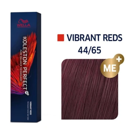 Wella Koleston Βαφή Μαλλιών 44/65 Καστανό 'Εντονο Βιολέ Μαονί 60ml