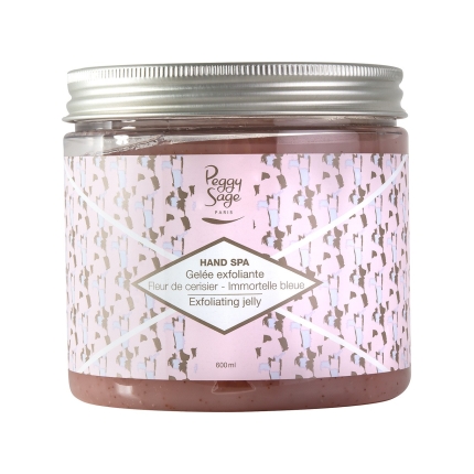 Peggy Sage Hand Spa Scrub Gel Χεριών Με Άνθος Κερασιάς Και Θαλάσσια Λεβάντα 600ml