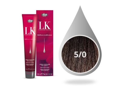 Lisap Milano OPC Βαφή Μαλλιών 5/0 Καστανό Ανοιχτό 100ml