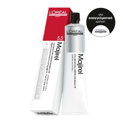 L’Oreal Professionnel Majirel 5.5 Καστανό Ανοιχτό Ακαζού 50ml