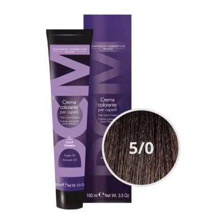 DCM Βαφή Μαλλιών Natural 5/0 Καστανό Ανοιχτό 100ml