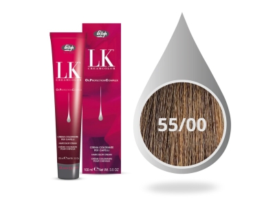 Lisap Milano OPC Βαφή Μαλλιών 55/00 Καστανό Ανοιχτό Βαθύ 100ml