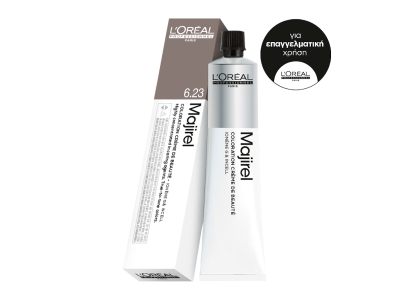 L’Oreal Professionnel Majirel 6.23 Ξανθό Σκούρο Ιριζέ Ντορέ 50ml