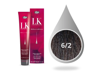 Lisap Milano OPC Βαφή Μαλλιών  6/2 Ξανθό Σκούρο Σαντρέ 100ml