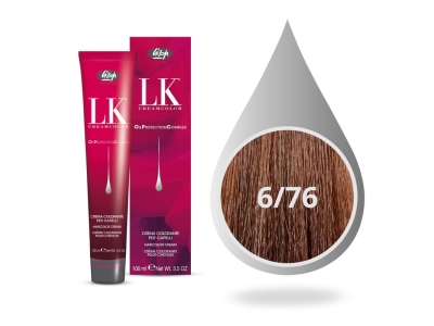 Lisap Milano OPC Βαφή Μαλλιών 6/76 Κάρι 100ml