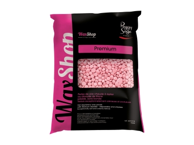 Peggy Sage Πέρλες Ζεστού Κεριού Αποτρίχωσης Χωρίς Ταινία Rose Premium 800g