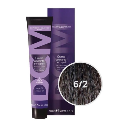 DCM Βαφή Μαλλιών Cendre 6/2 Ξανθό Σκούρο Σαντρέ 100ml