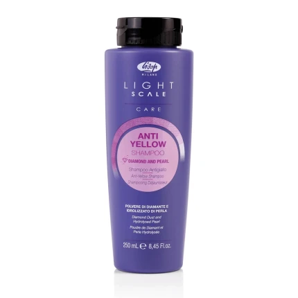 Lisap Milano Light Scale Care Anti Yellow Σαμπουάν Κατά Του Κιτρινίσματος 250ml