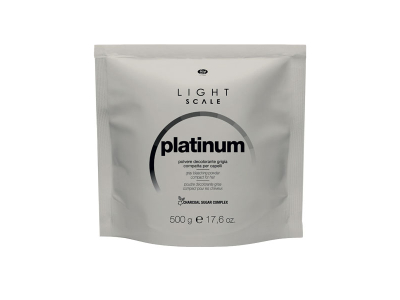 Lisap Milano Light Scale Platinum Γκρι Ντεκαπάζ 500g