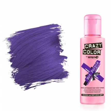 Crazy Color No62 Hot Purple 100ml