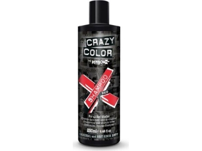 Crazy Color Shampoo Κόκκινο 250ml