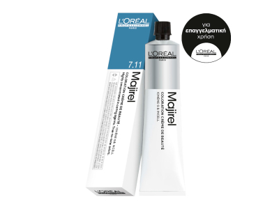L’Oreal Professionnel Majirel 7.11 Ξανθό Σαντρέ Βαθύ 60ml