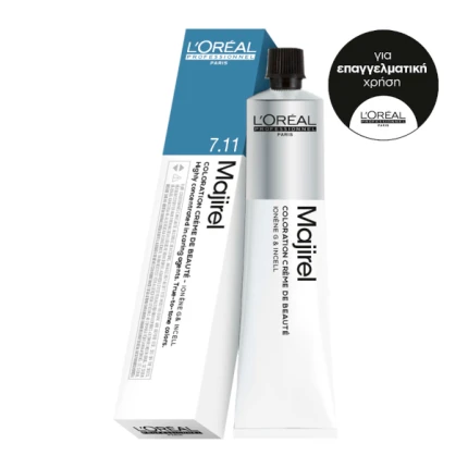 L’Oreal Professionnel Majirel 7.11 Ξανθό Σαντρέ Βαθύ 50ml