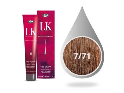 Lisap Milano OPC Βαφή Μαλλιών 7/71 Μοσχοκάρυδο 100ml