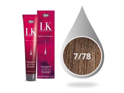 Lisap Milano OPC Βαφή Μαλλιών 7/78 Ξανθό Μόκα 100ml