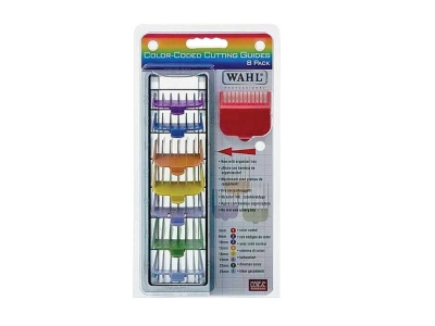 Wahl Taper Ανταλλακτικές Σχάρες Cutting Guides Χρωματιστά 8τμχ