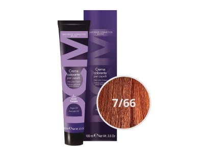 DCM Βαφή Μαλλιών Copper 7/66 Ξανθό Χάλκινο Έντονο 100ml