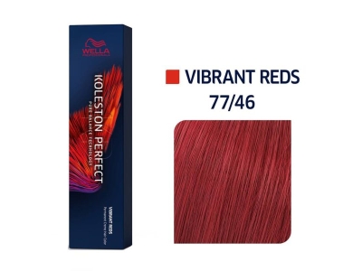 Wella Koleston Βαφή Μαλλιών 77/46 Έντονο Ξανθό Κόκκινο Βιολέ 60ml