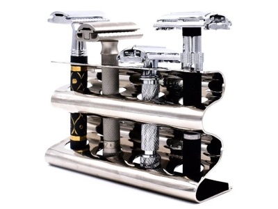 Parker Stand For Safety Razors Chrome