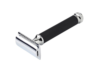 Pearl Shaving Safety Razor Black Twist To Open t-121