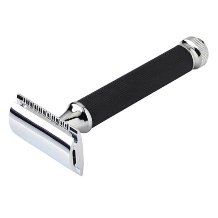 Pearl Shaving Safety Razor Black Twist To Open t-121