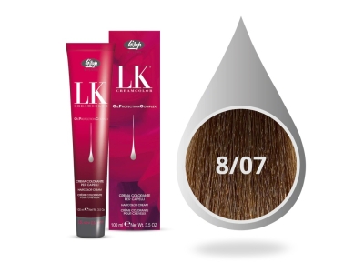 Lisap Milano OPC Βαφή Μαλλιών 8/07 Ξανθό Ανοιχτό Τροπικό 100ml