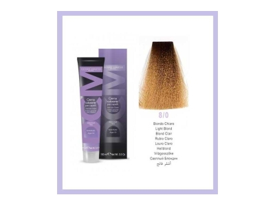 DCM Ammonia Free Βαφή Μαλλιών Natural 8/0 Ξανθό Ανοιχτό 100ml