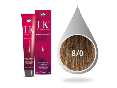 Lisap Milano OPC Βαφή Μαλλιών 8/0 Ξανθό Ανοιχτό 100ml