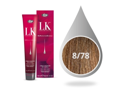 Lisap Milano OPC Βαφή Μαλλιών 8/78 Ξανθό Ανοιχτό Μόκα 100ml