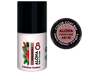 Aloha Ημιμόνιμο A8142 Rose Gold Metallic-Μεταλλικό Ροζ Χρυσό 8ml