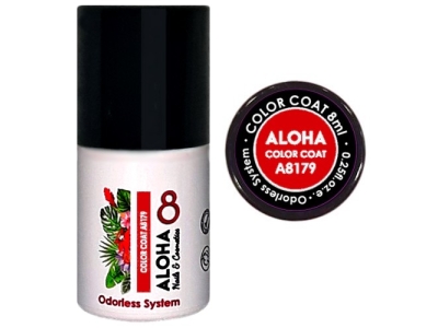 Aloha Ημιμόνιμο A8179 Lava Red-Κόκκινο Φλογερό 8ml
