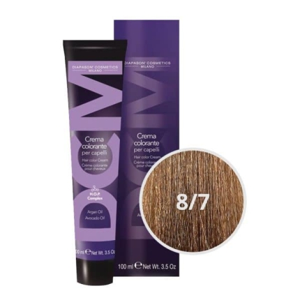DCM Βαφή Μαλλιών Beige 8/7 Ξανθό Ανοιχτό Μπεζ 100ml