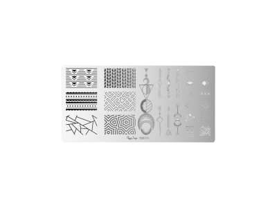 Peggy Sage Πλάκα Stamping Geometric