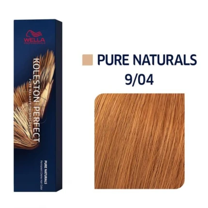 Wella Koleston Βαφή Μαλλιών 9/04 Πολύ Ανοιχτό Ξανθό Φυσικό Κόκκινο 60ml